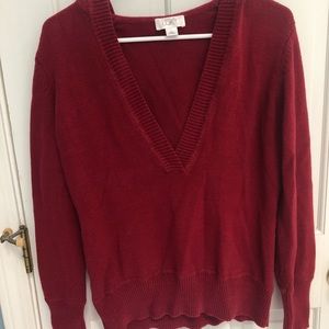 LOFT sweater with hood